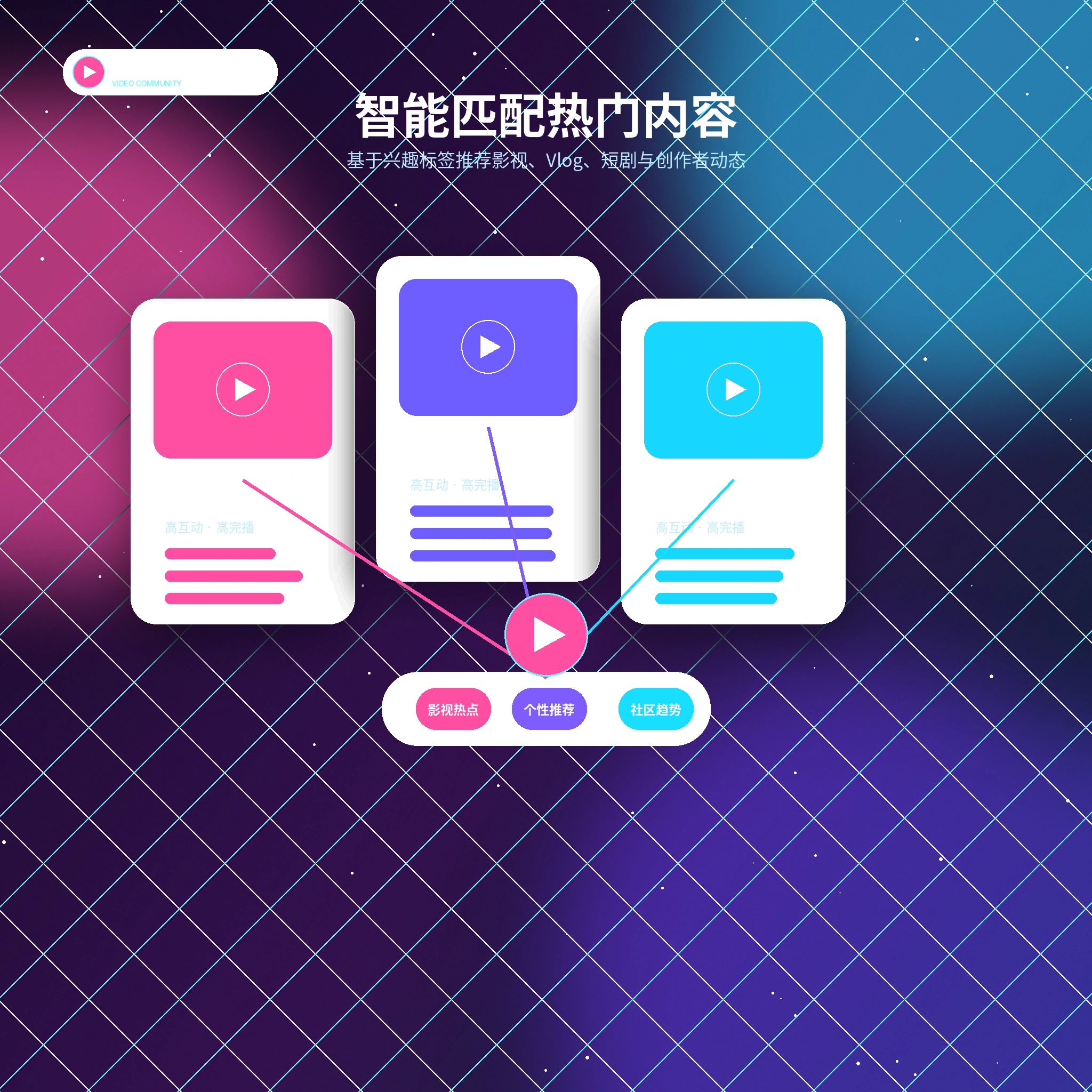糖心vlog兴趣标签与匹配推荐